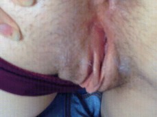 Freshly fucked pussy gif