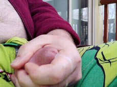 Public Cum On My Balcony gif