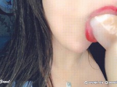Cummouth gif