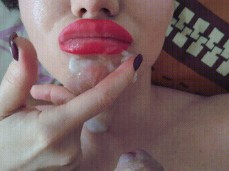 Sweet Pussy Licking for Sporty Bitch and then Hard Fuck With Sperm Face, Swallow Cum- Part 982 - Marthabullles gif