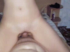 She sucked my soul, my life and fuck my dick -INTENSE Deepthroat gif
