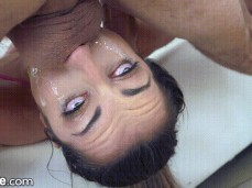 Lily Adams reverse facefuck gif