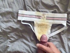 jizz on jockstrap gif