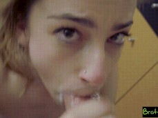 Kristen Scott Cocksucking with Eye Contact gif